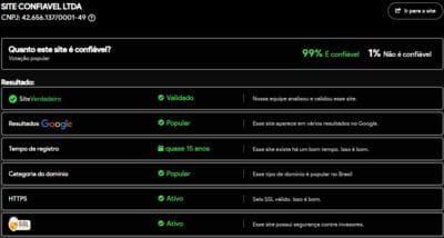 Site verificado e verdadeiro:mamae777com